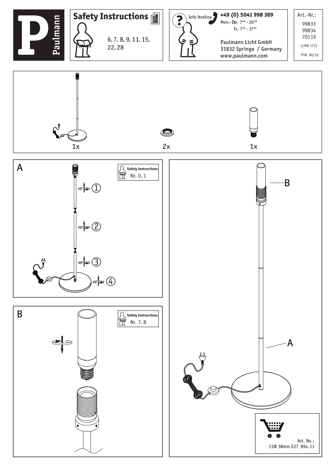 Paulmann 2Easy Basic User Manual