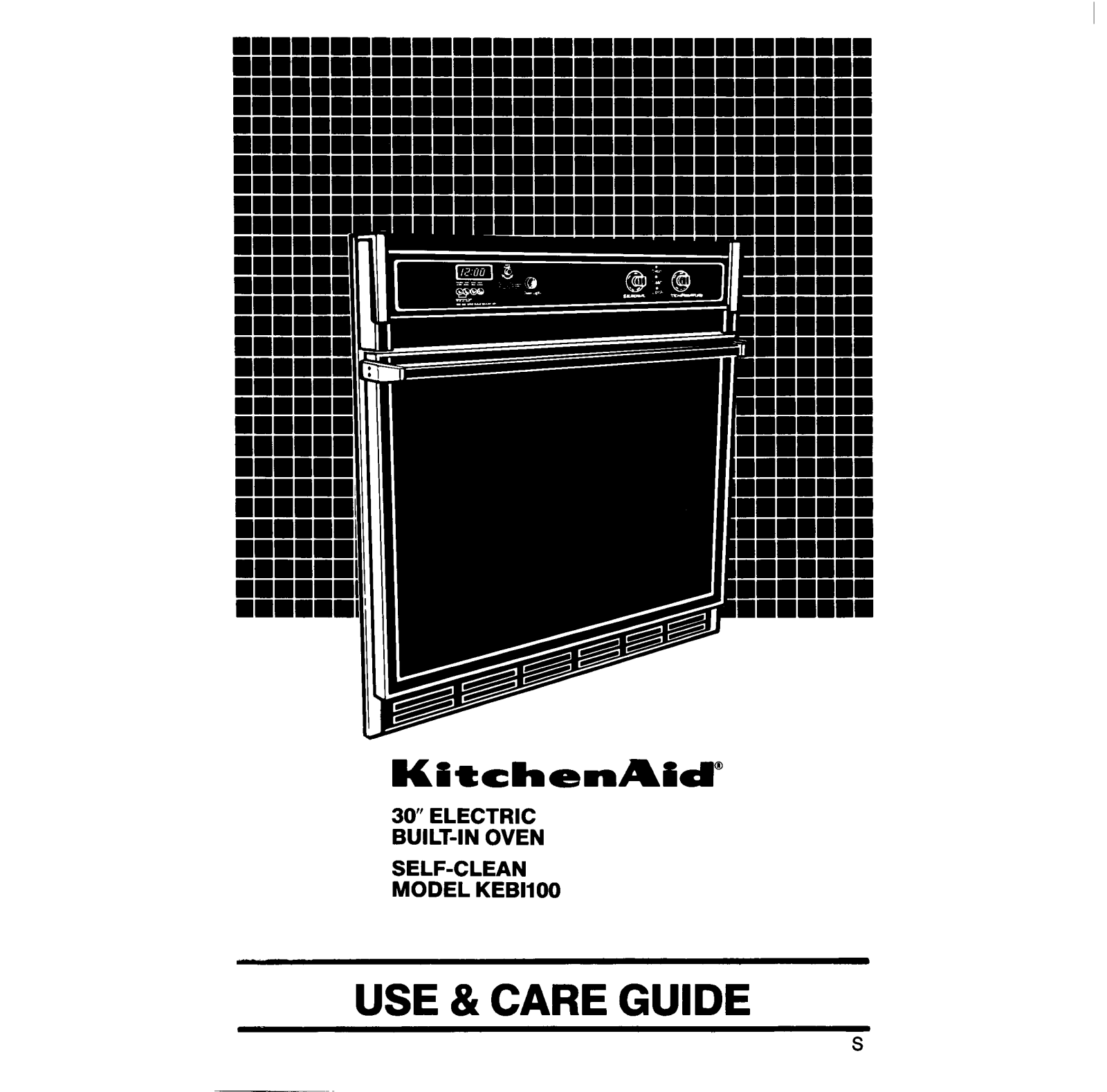 KitchenAid KEBI100 User Manual