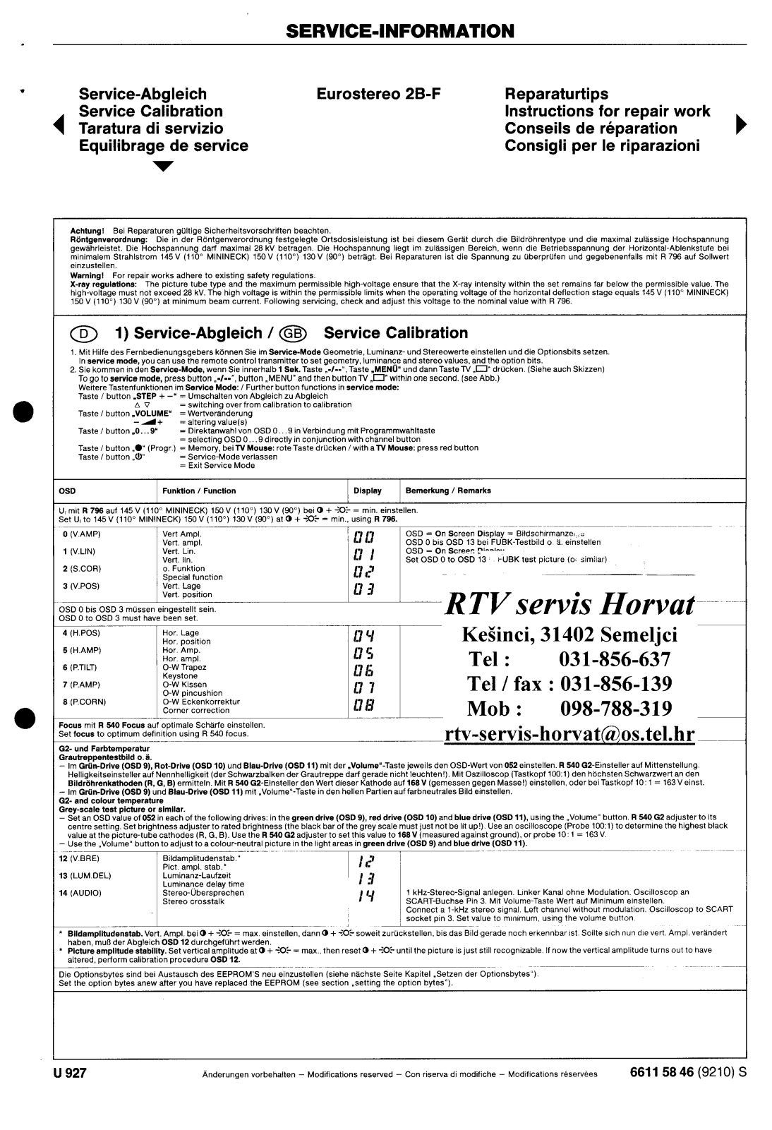 ITT 2B-F User Manual