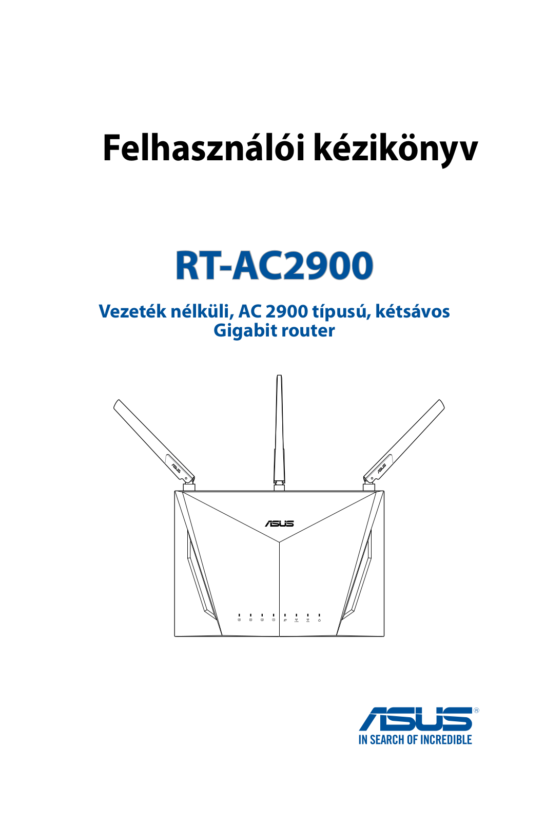 Asus RT-AC2900 User’s Manual