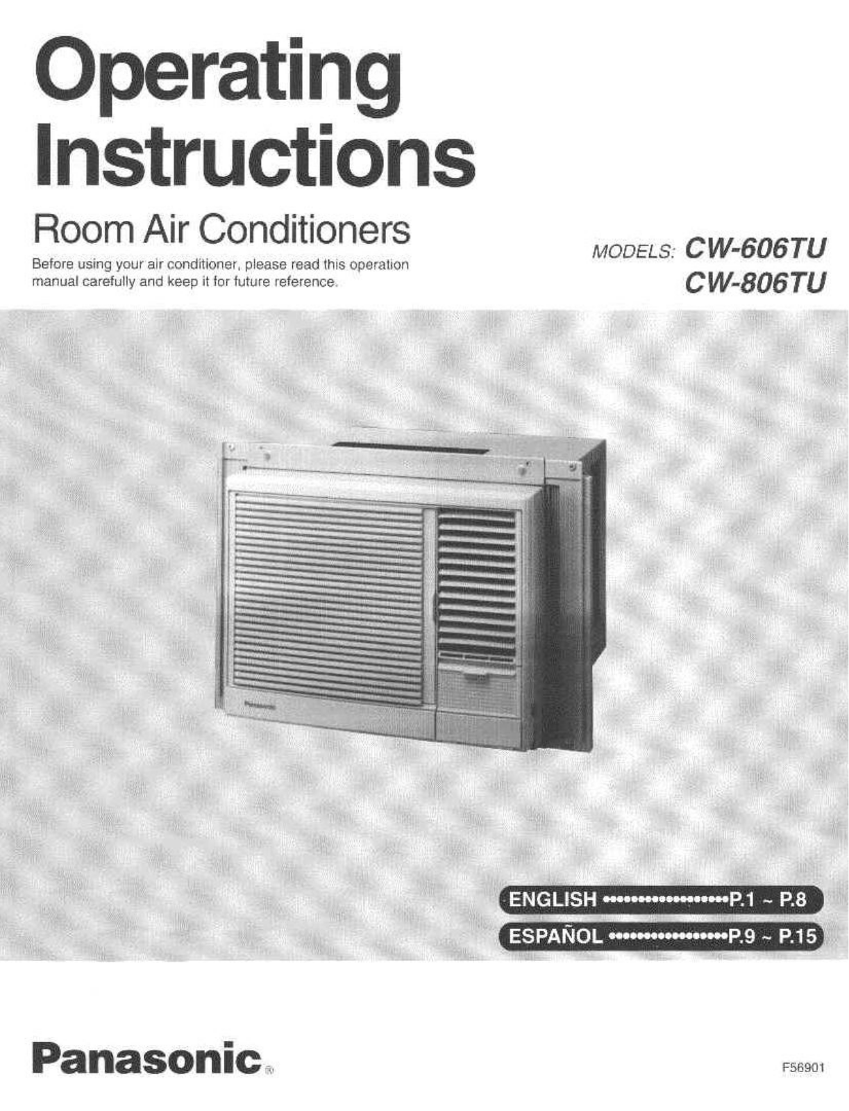 Panasonic Cw-806th, Cw-606th Owner's Manual