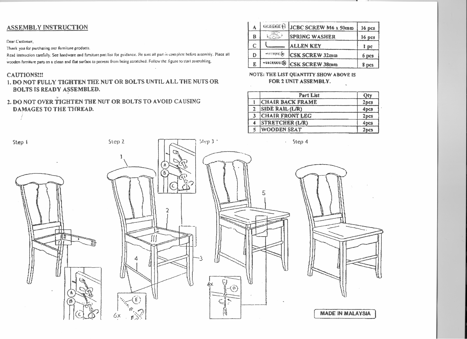 TMS TXR1161 Installation & Assembly - ManualMachine.com