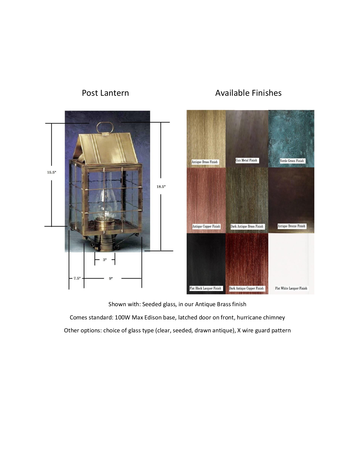 Union Rustic W000032311 Specifications - ManualMachine.com