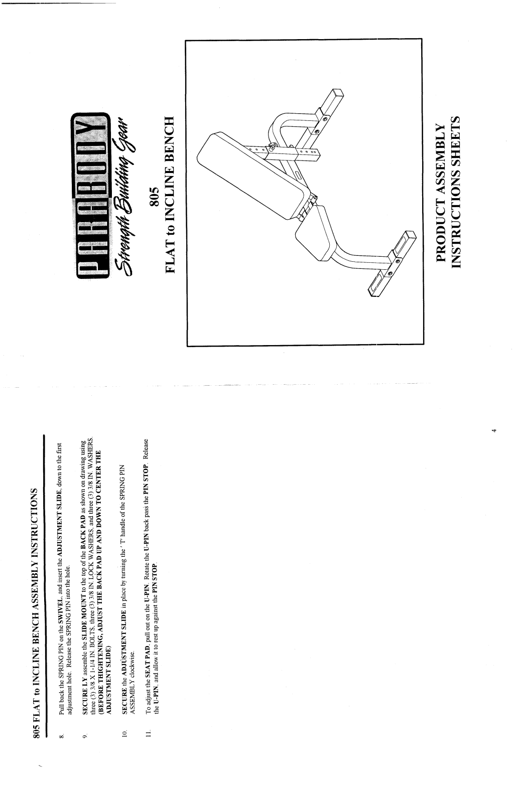 ParaBody 805 User Manual