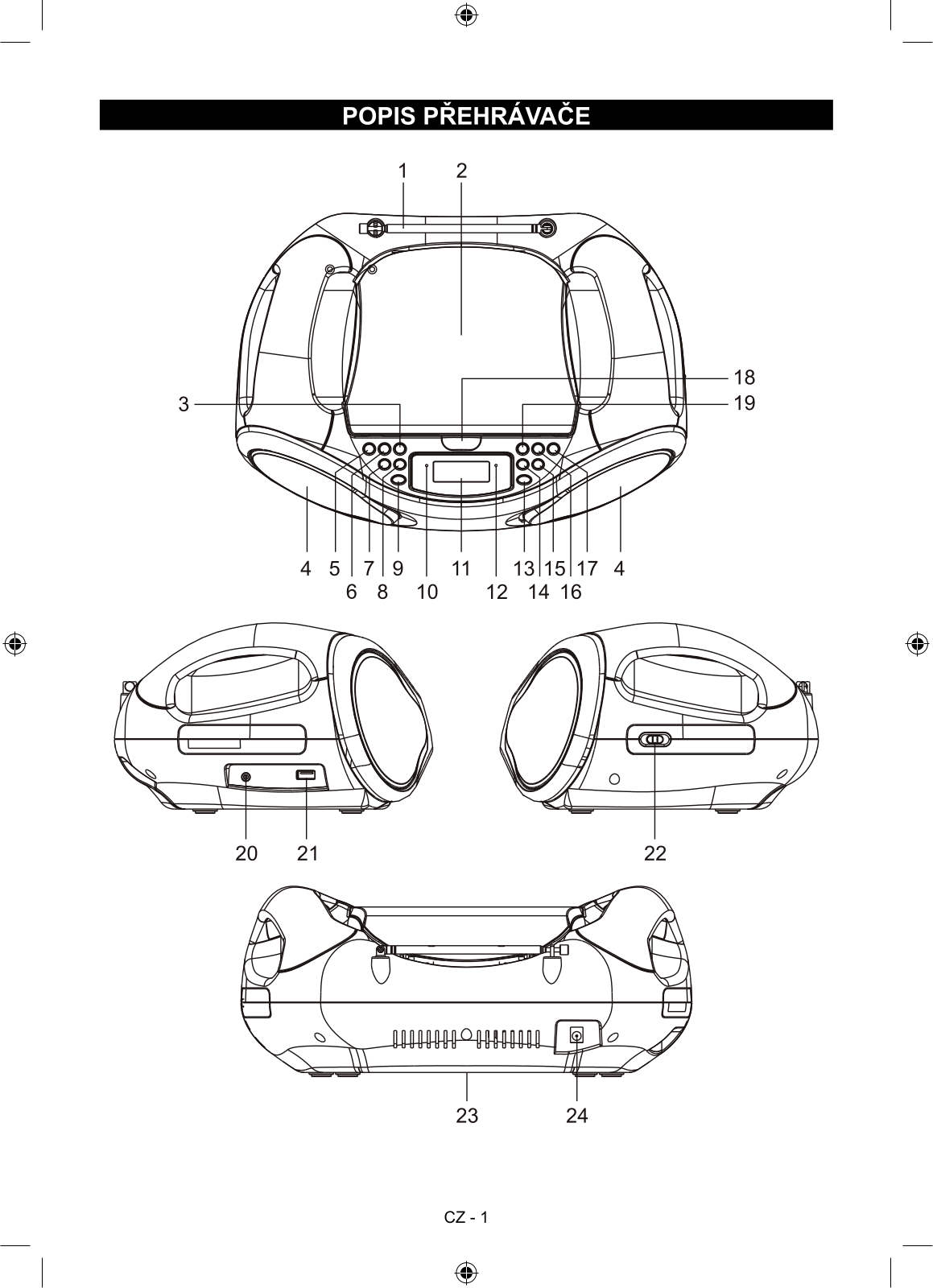 Sencor SPT 225 T User Manual