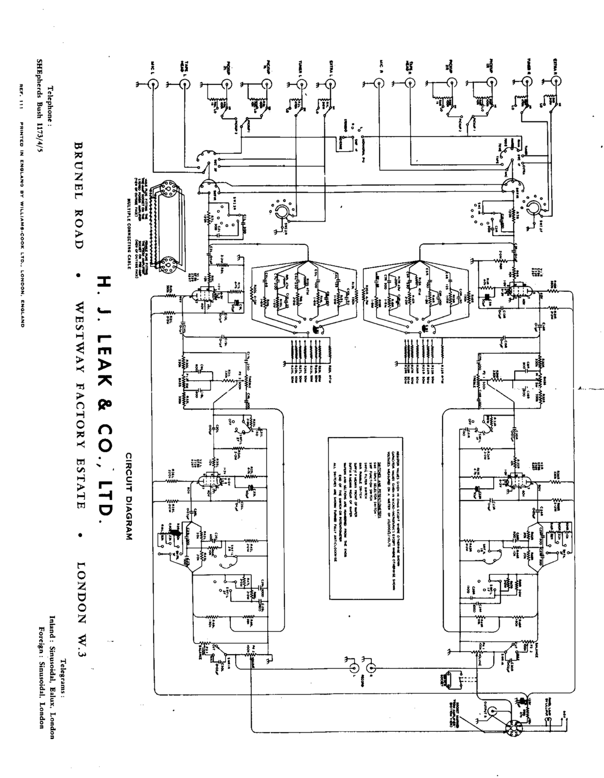 Leak PRE-2 Schematic