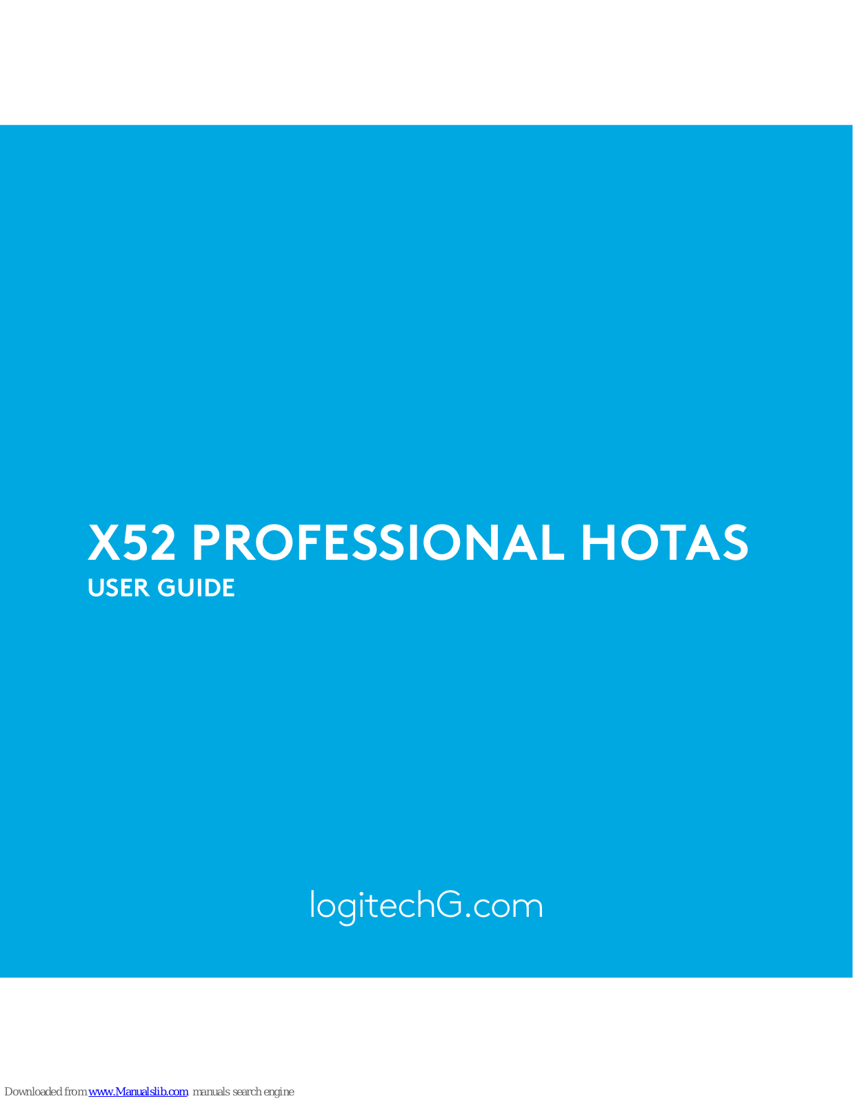 Logitech G X52 User Manual - ManualMachine.com