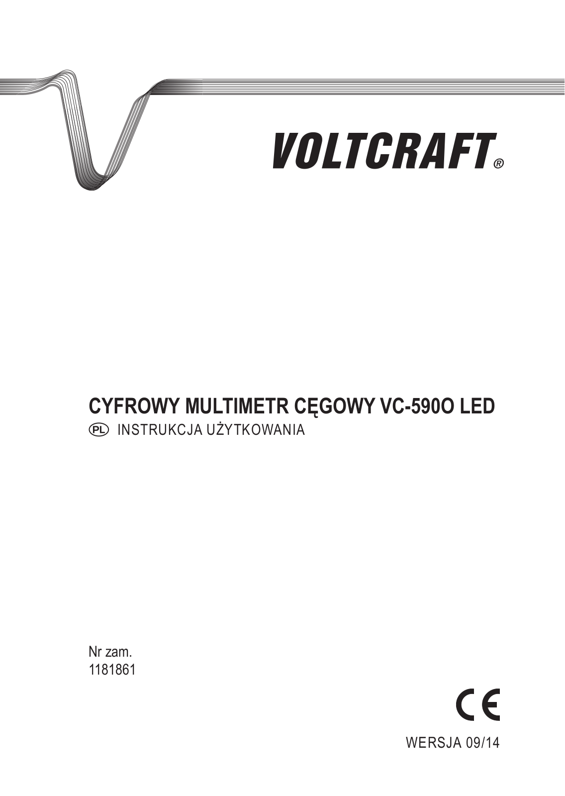 VOLTCRAFT VC-590 User guide