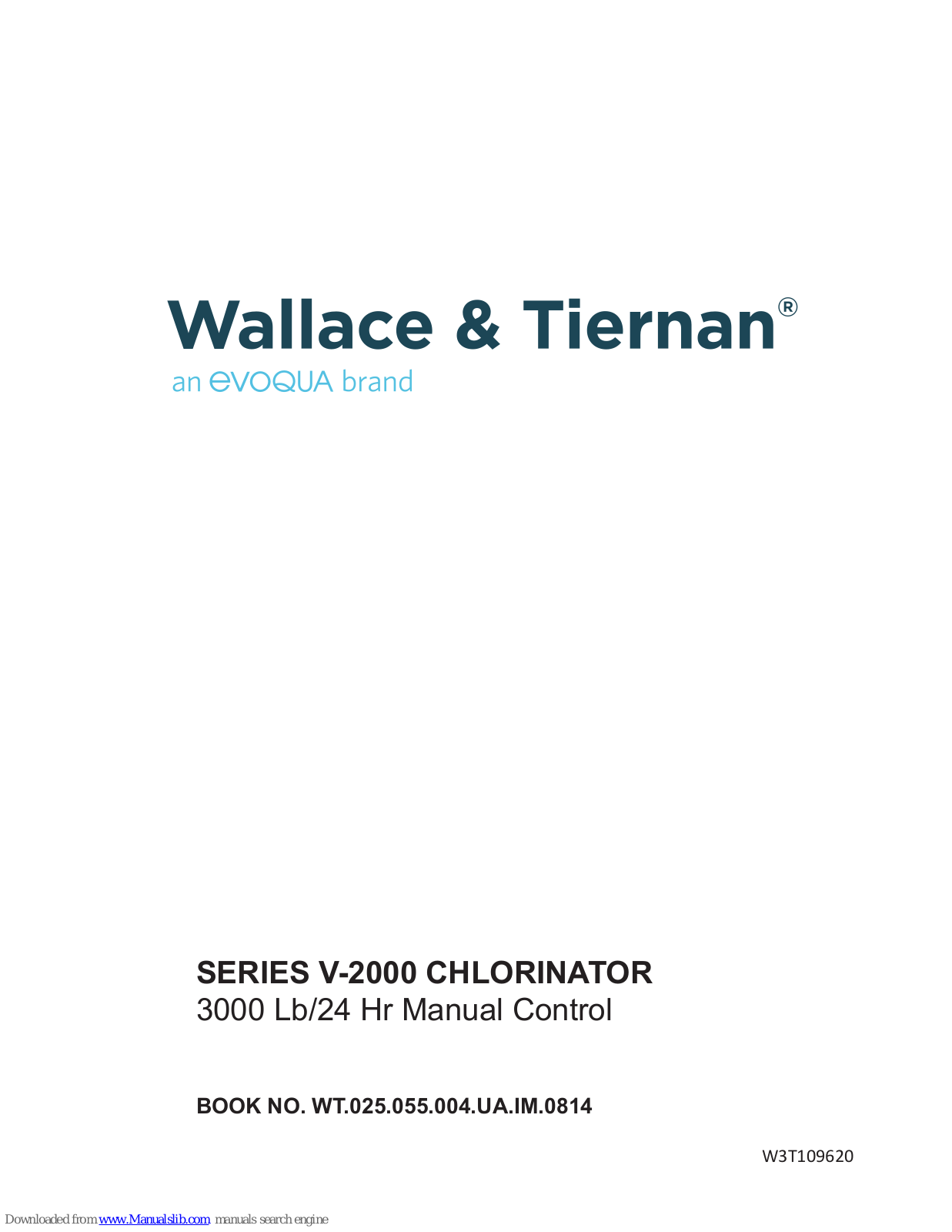 Wallace & Tiernan SERIES V-2000 User Manual