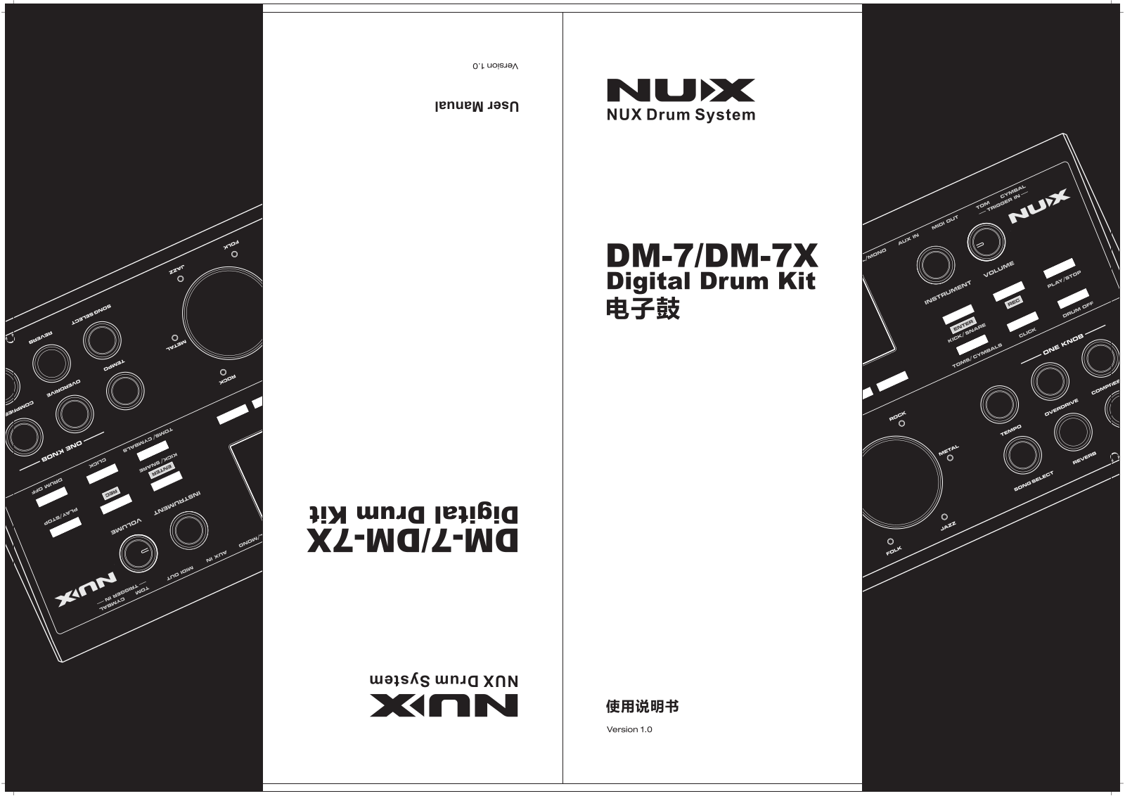 Nux DM-7X, DM-7 User Manual