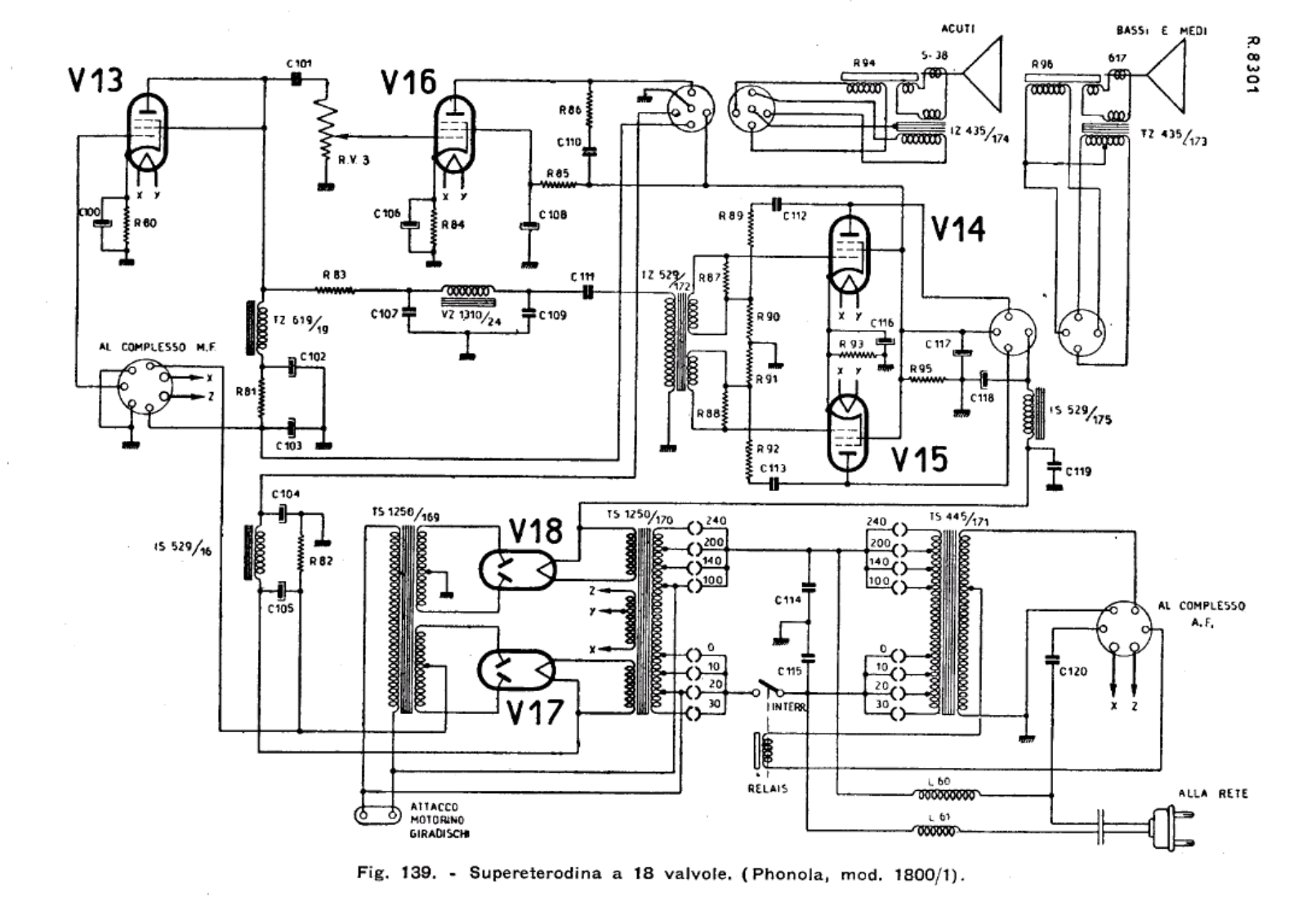 Phonola 1800 1 i schematic - ManualMachine.com