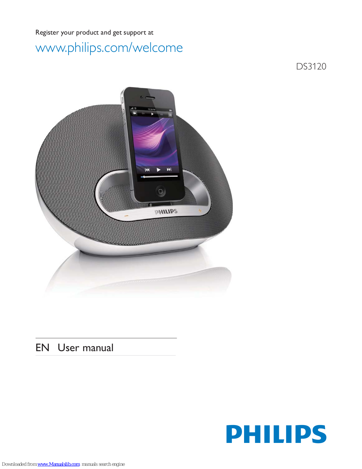 Philips DS3120/12, DS3120 User Manual - ManualMachine.com