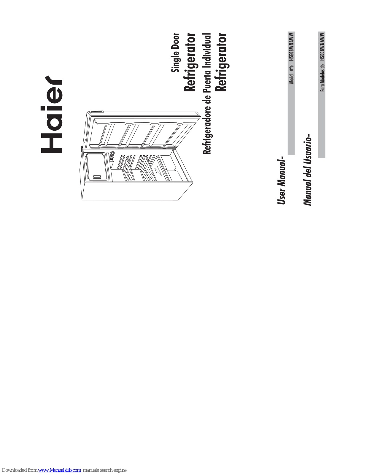 Haier HSE08WNAWW, BC230, CCH510, MHR-8, MHR-8W User Manual