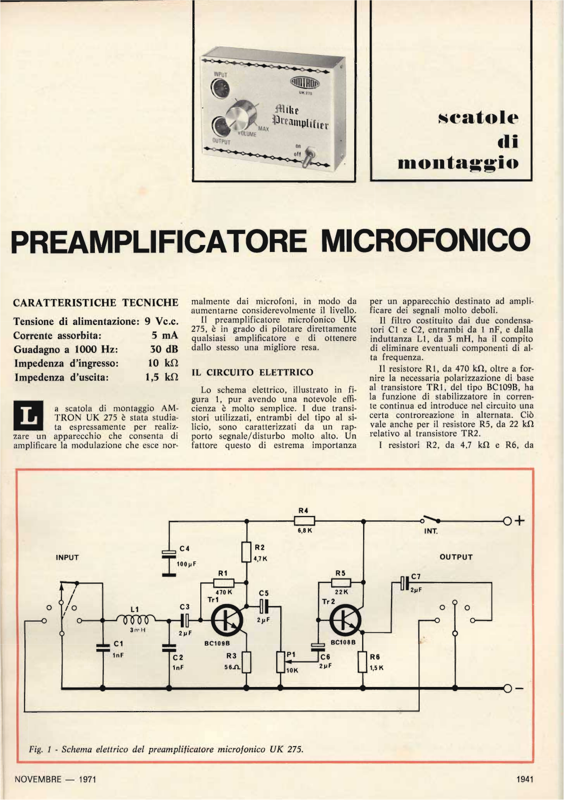 Amtron uk275 schematic