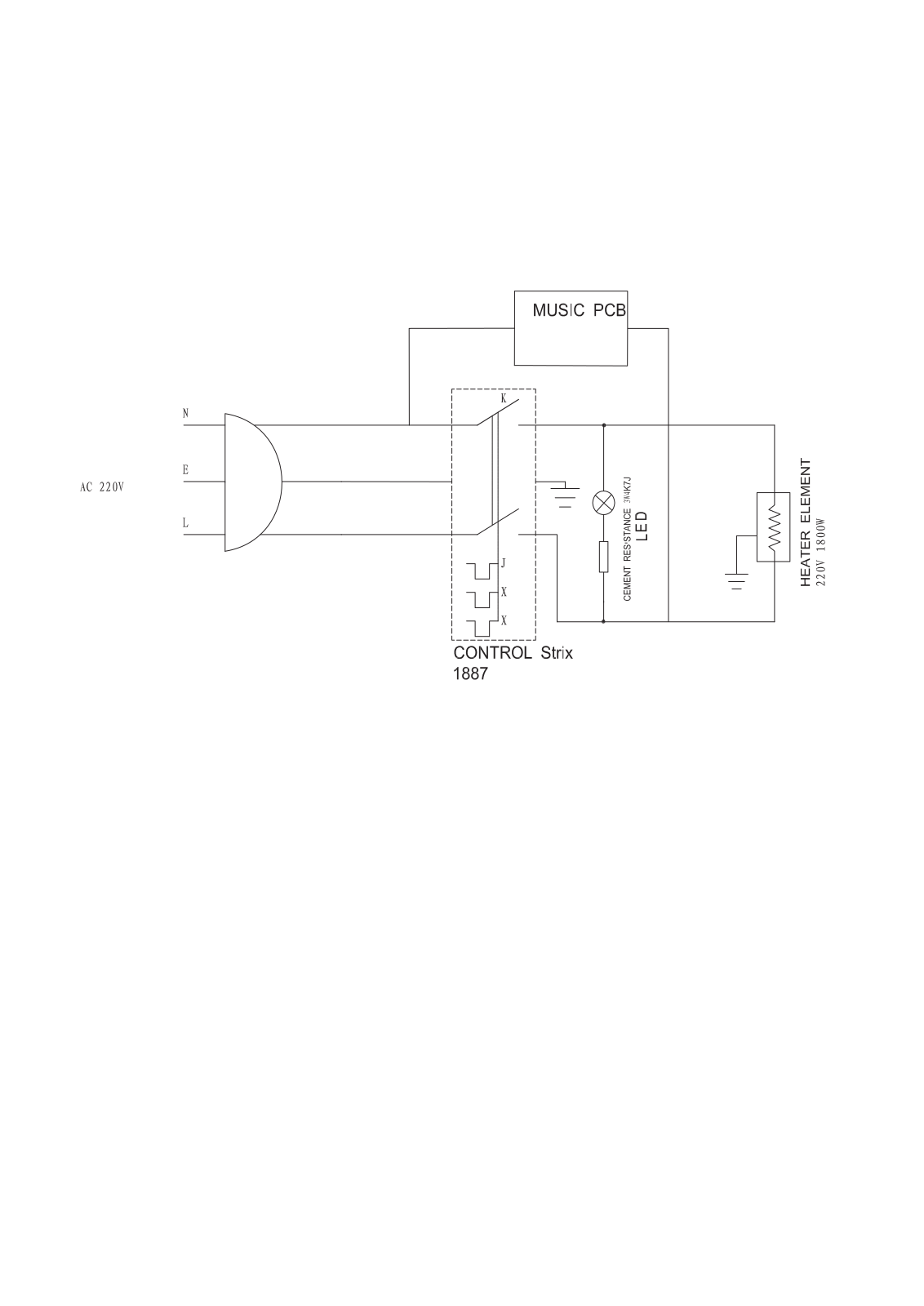 Vitek VT-1144 Circuit diagrams