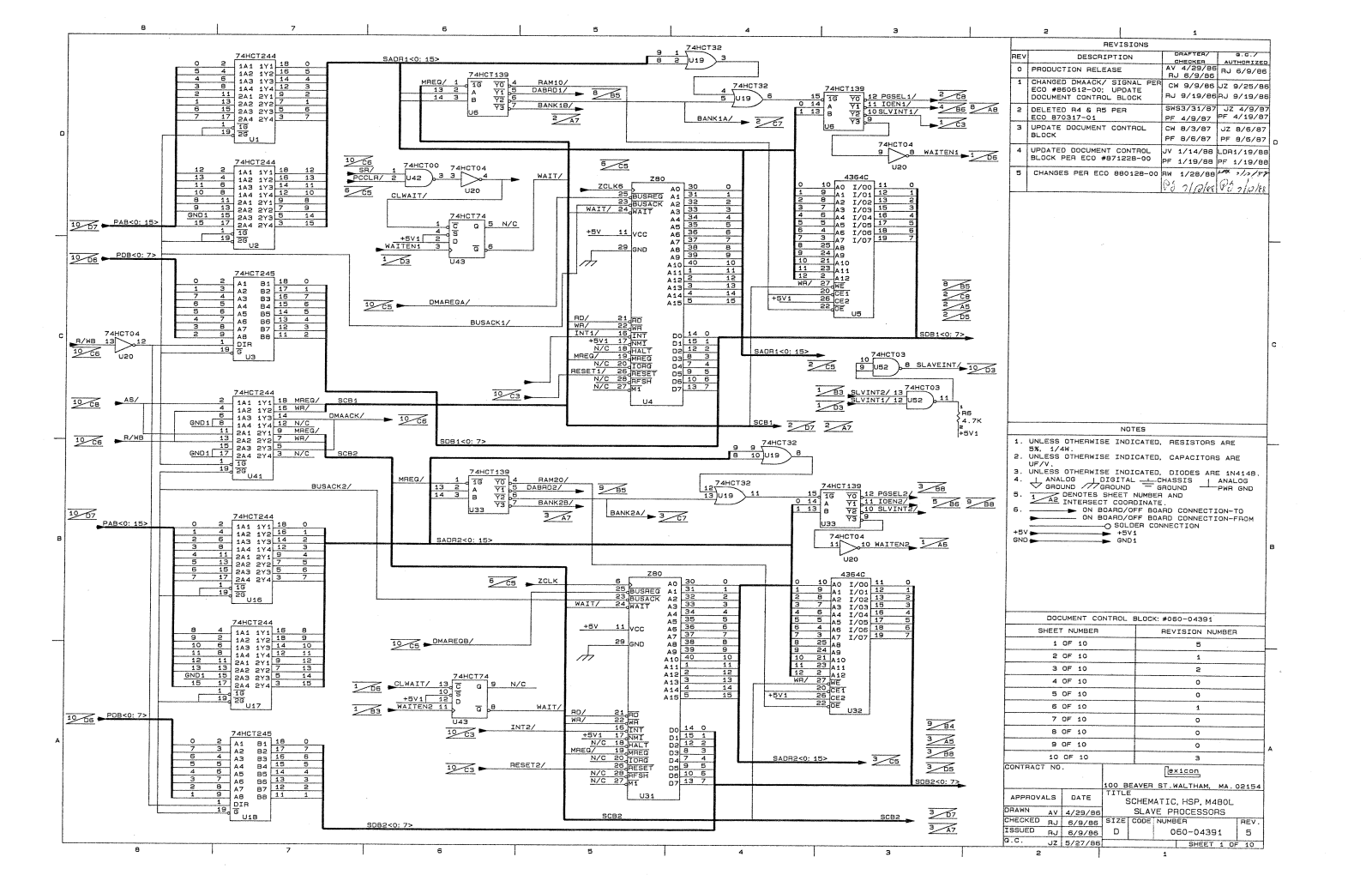 Lexicon 480, LEX480HSP User Manual