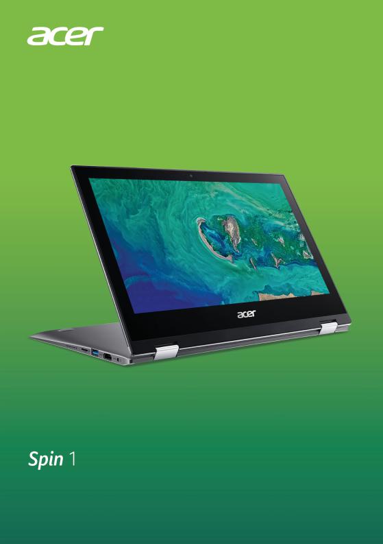 Acer Spin 1 (SP111-34N-P8A4) User Manual