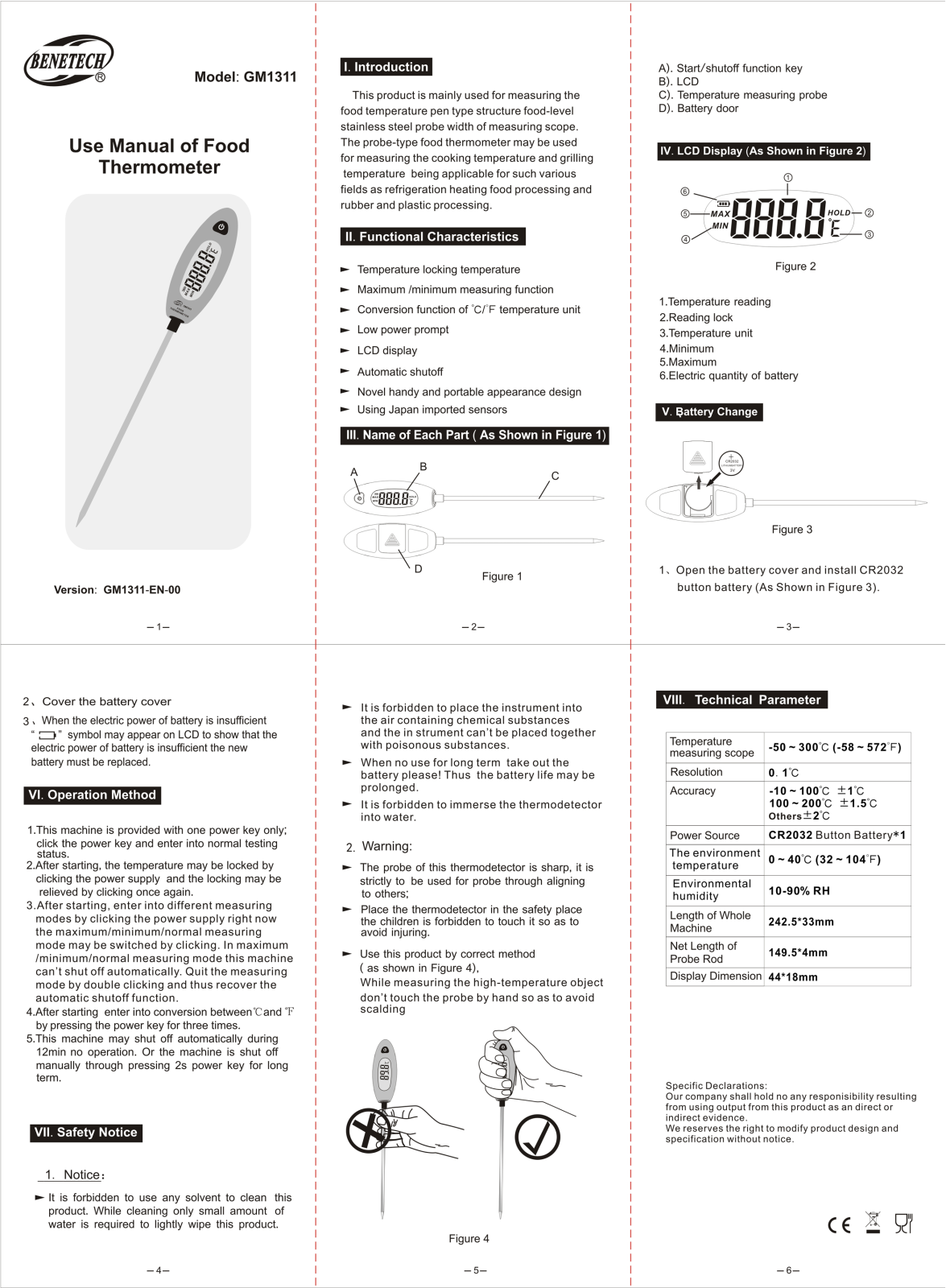 BENETECH GM1311 User guide - ManualMachine.com