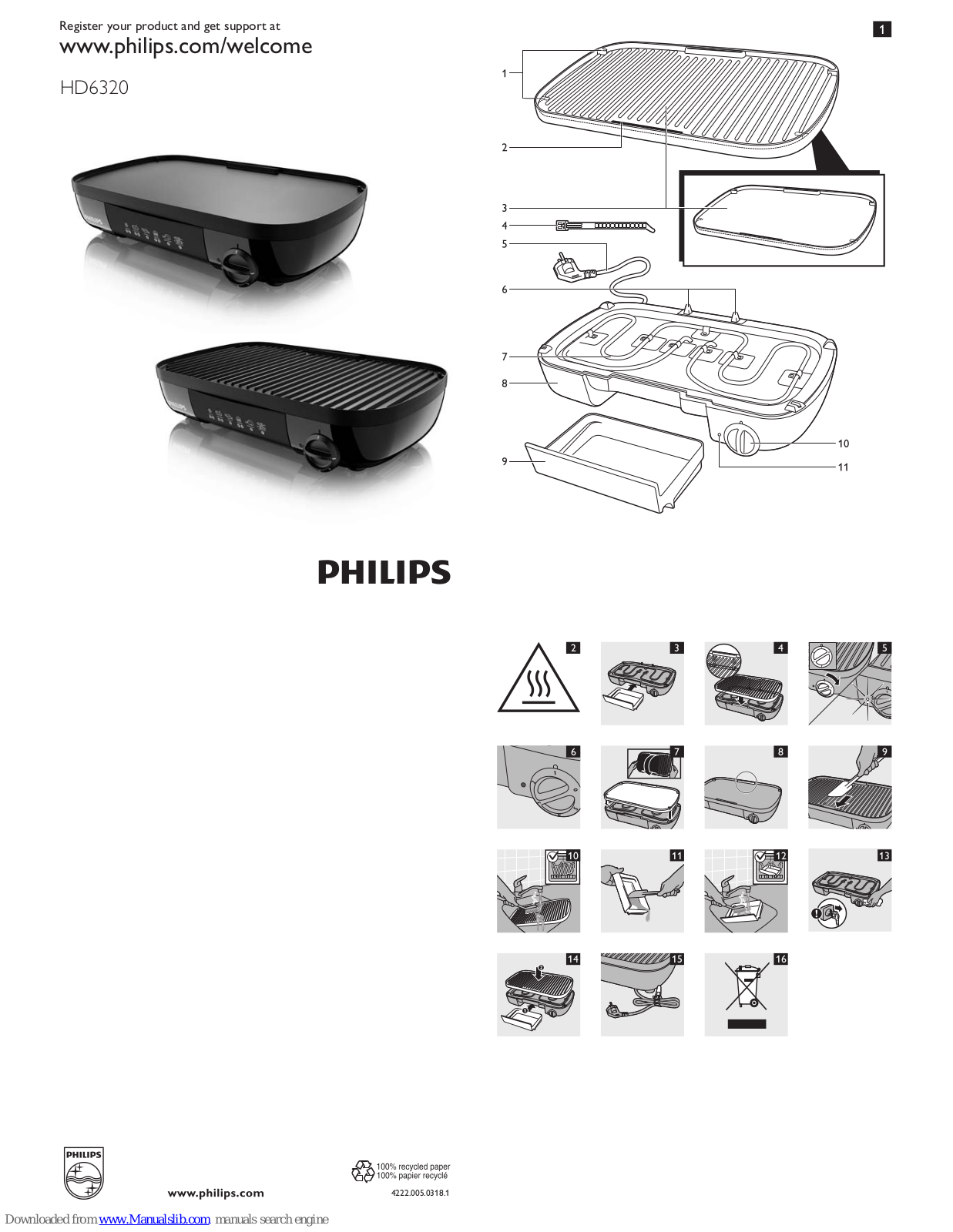 Philips HD6320/20, HD6320 User Manual - ManualMachine.com