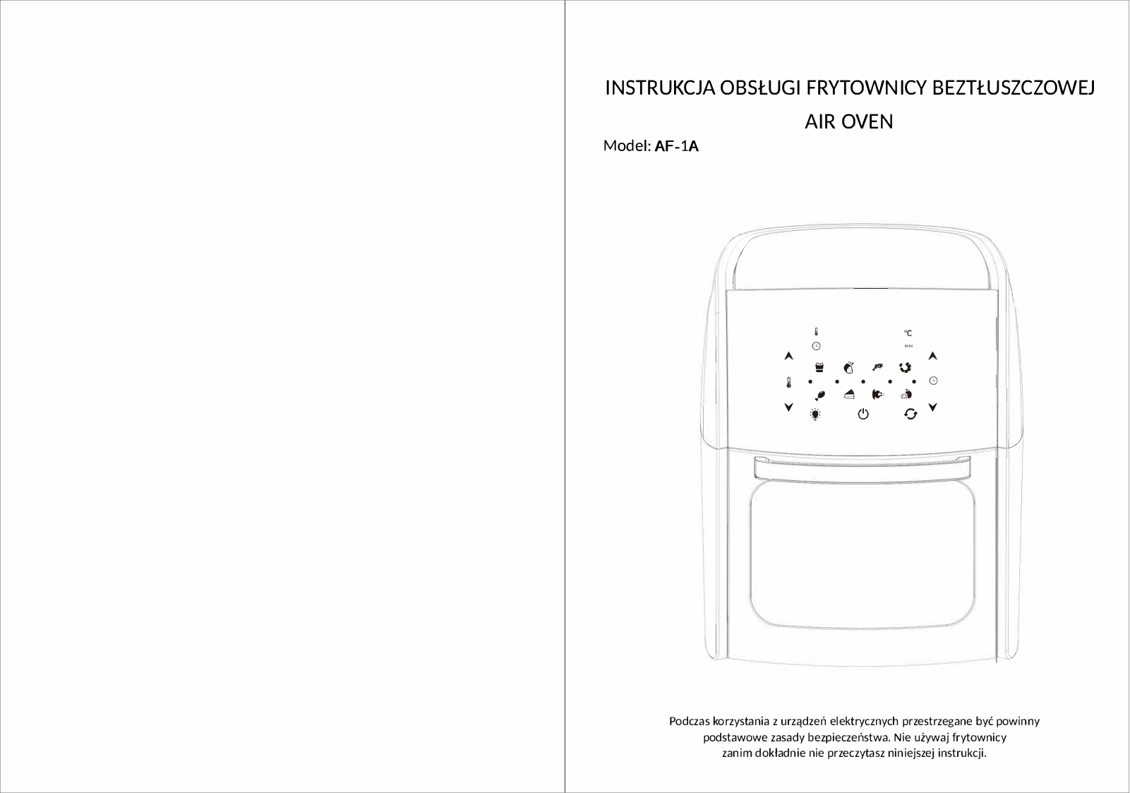 ARTNICO AF-1A User guide - ManualMachine.com