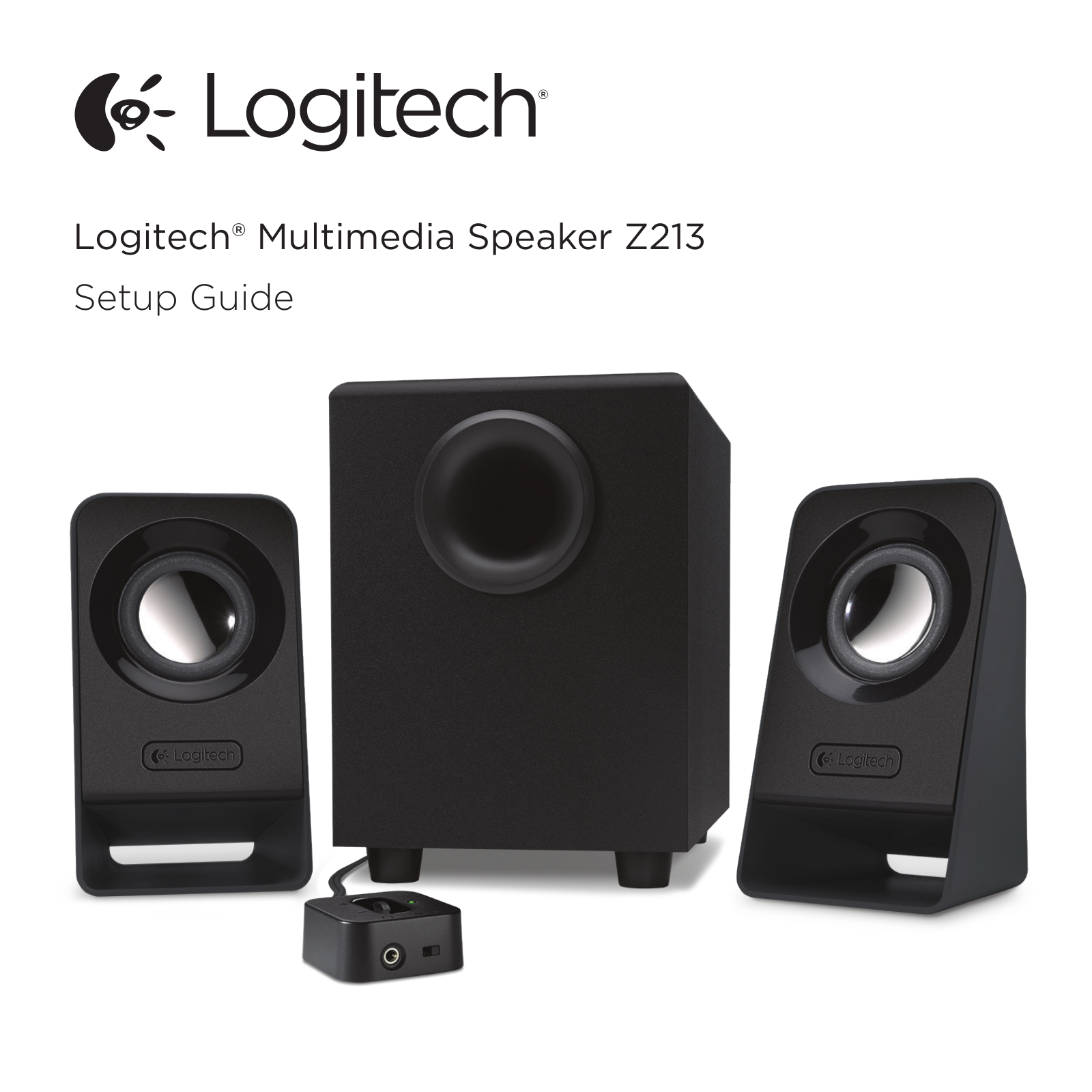 Logitech Z213 User Manual