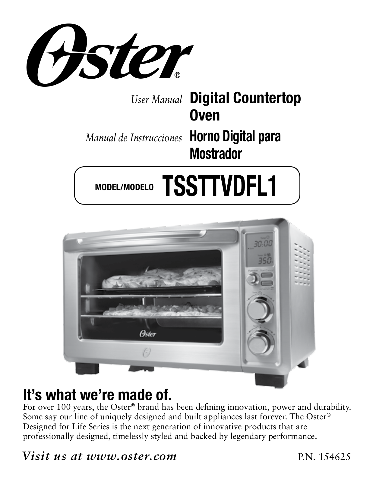 Oster TSSTTVDFL1 User Manual 2