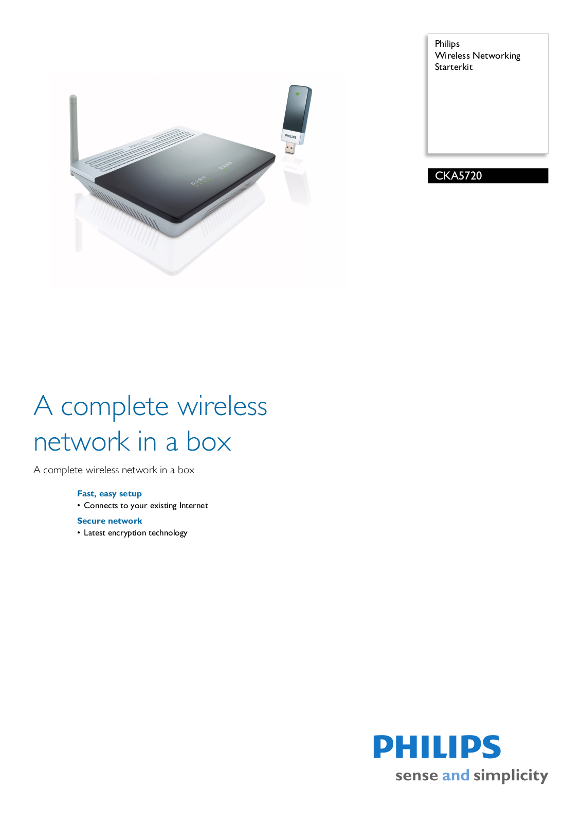 Philips CKA5720/05 leaflet - ManualMachine.com