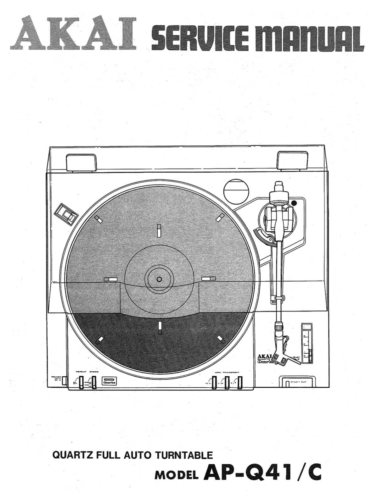 Akai AP-Q41 Service Manual