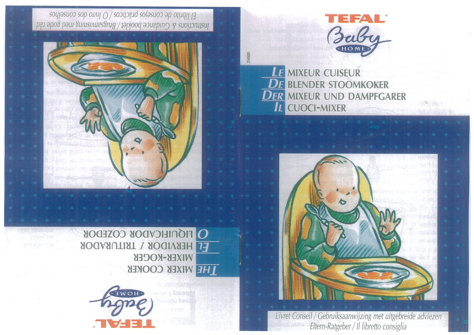 TEFAL Baby Home Mixeur Cuiseur User Manual