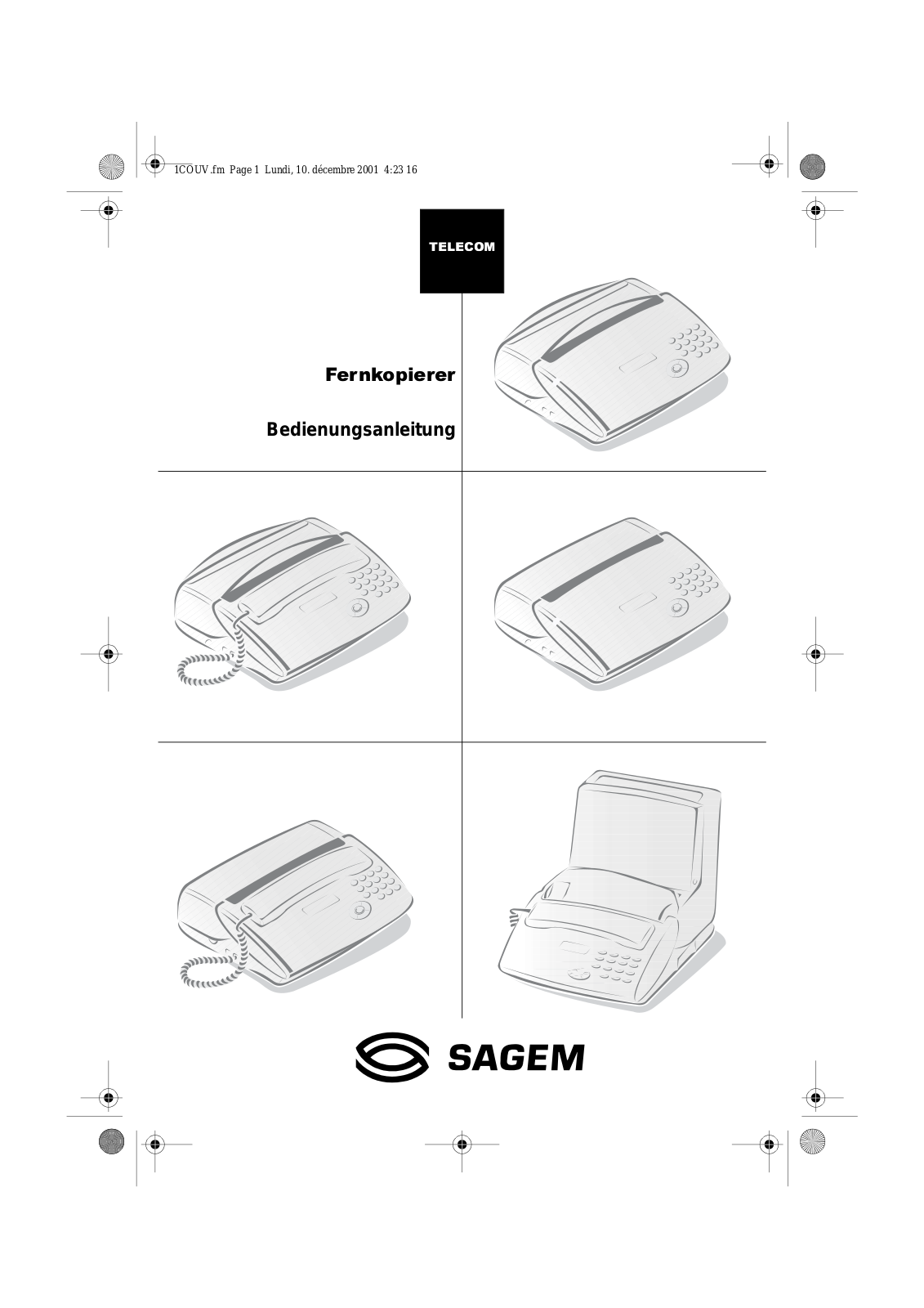 Sagem PHONEFAX 2620, PHONEFAX 2710, PHONEFAX 2625 User Manual