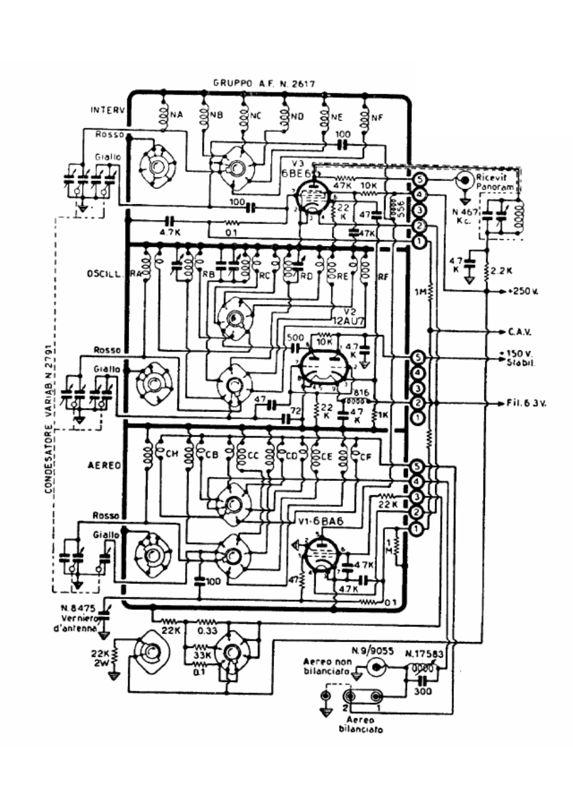 Geloso 2617 schematic - ManualMachine.com