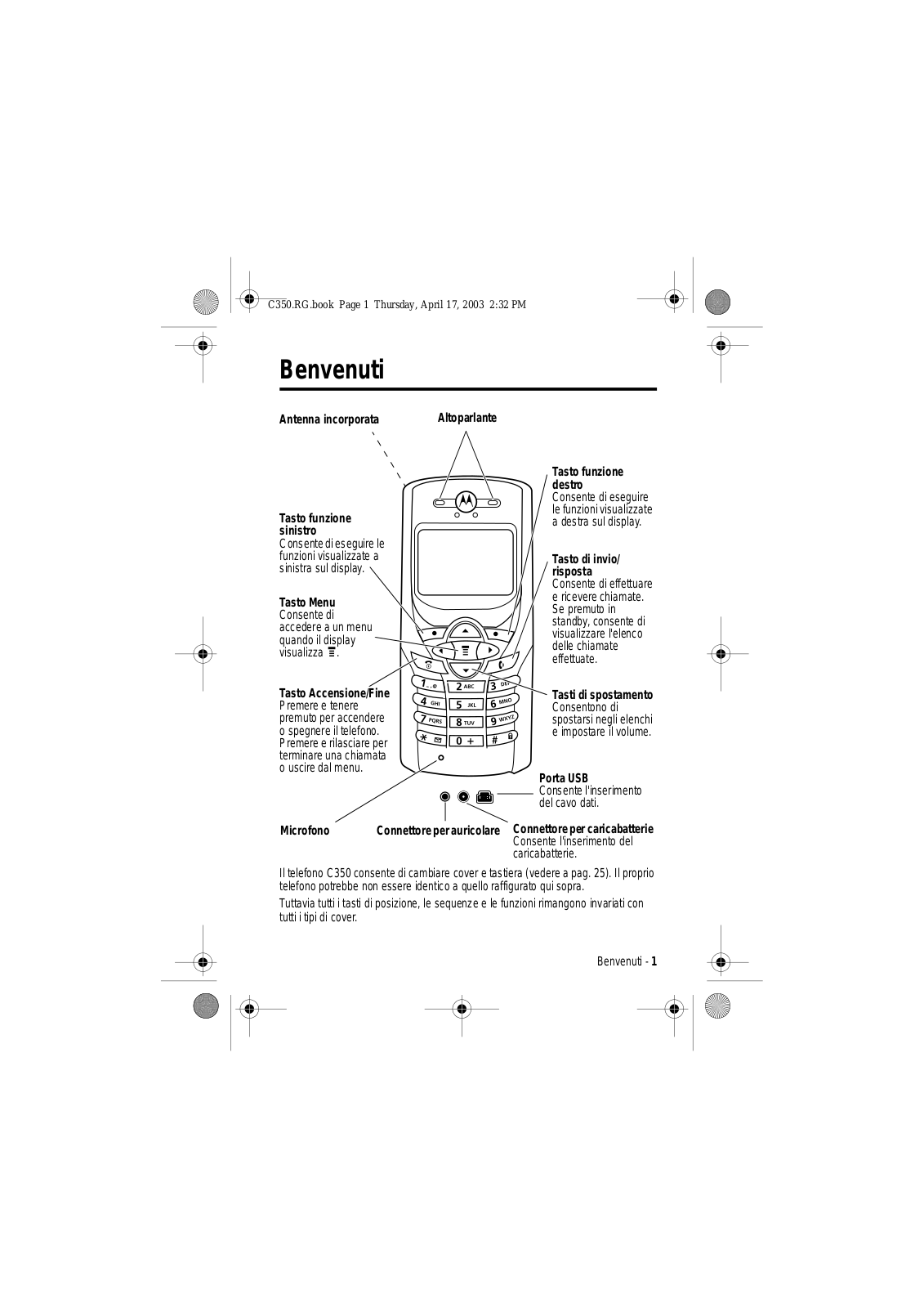 Motorola C350 User Manual