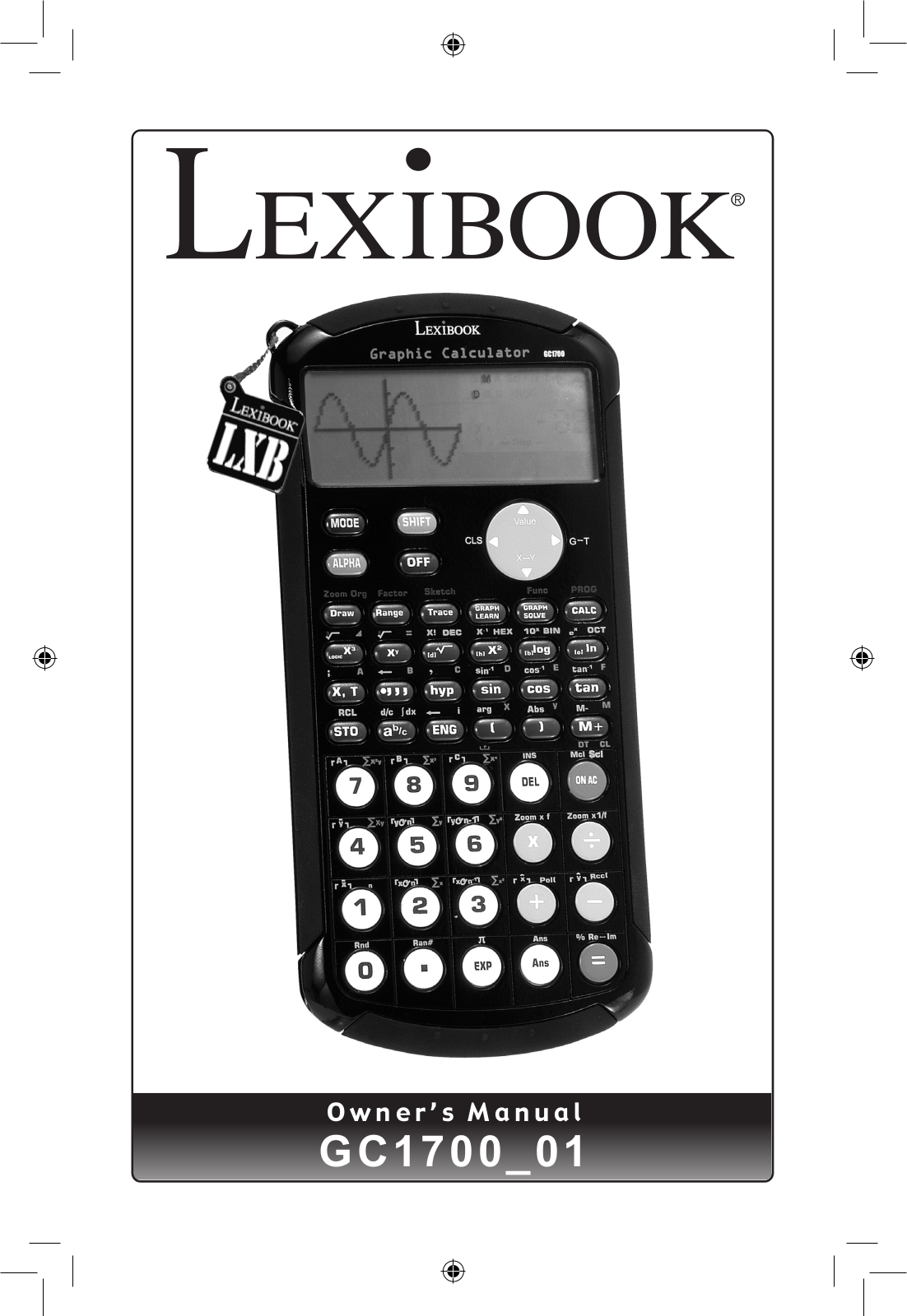 LEXIBOOK GC1700 User Manual