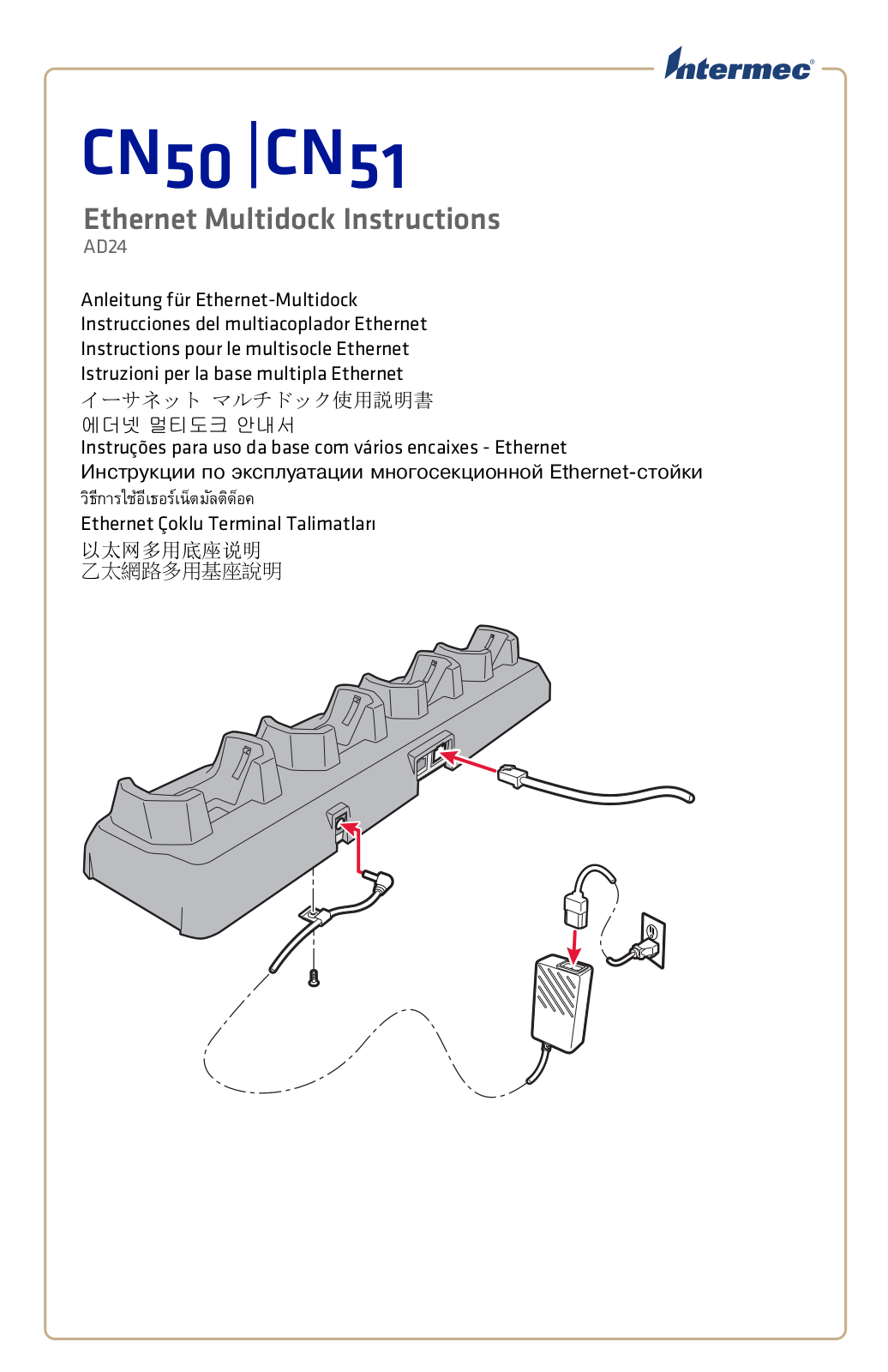 Intermec AD24 Instructions Manual - ManualMachine.com