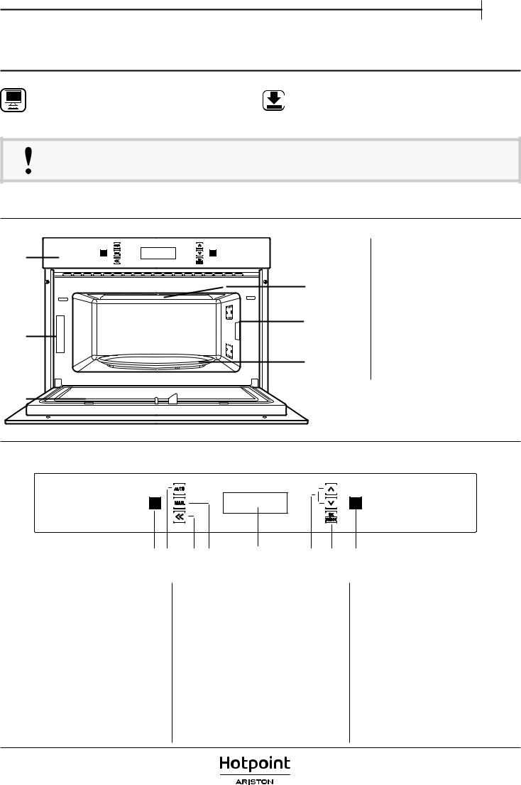 HOTPOINT/ARISTON MD 773 IX HA Daily Reference Guide