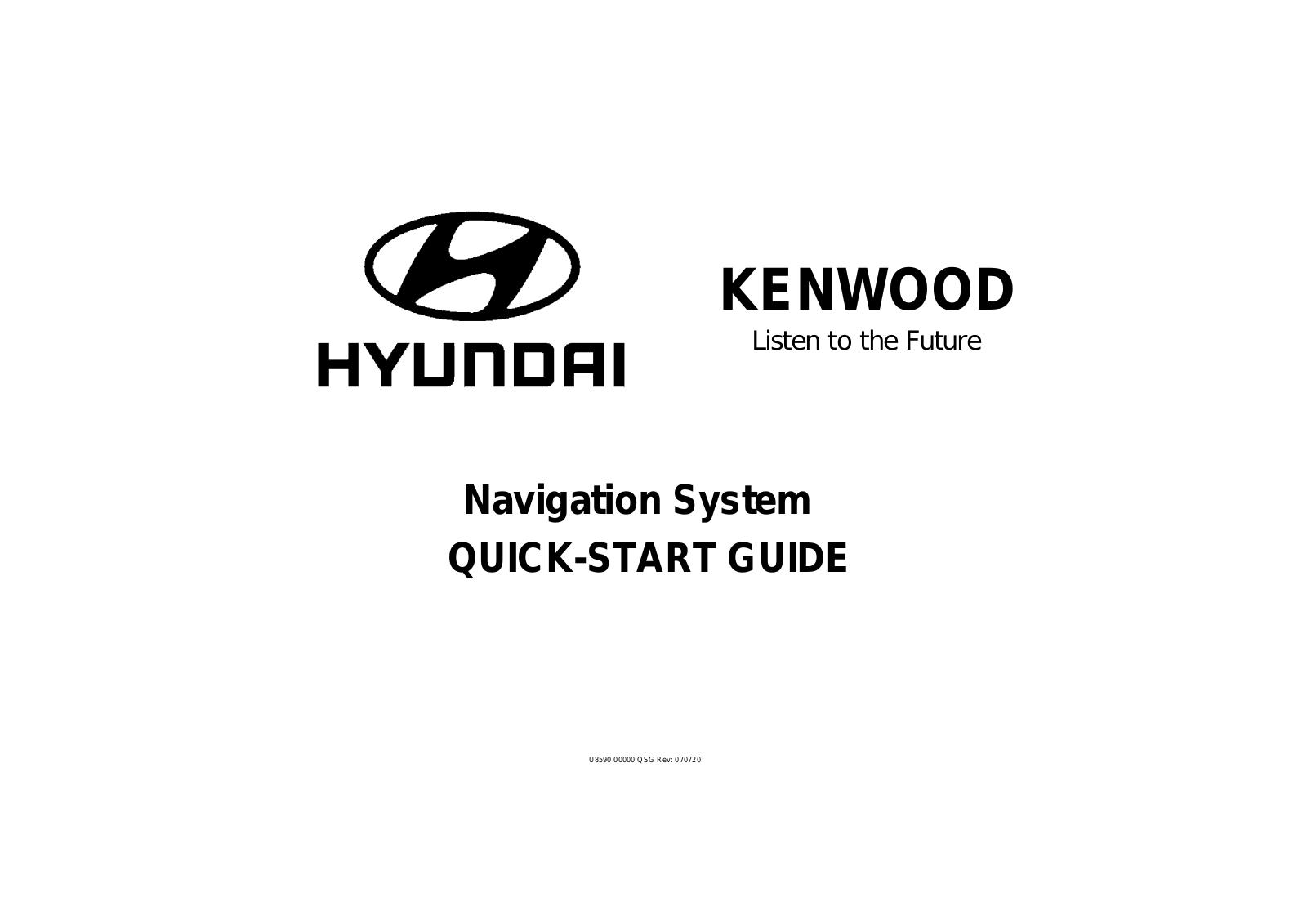 Kenwood U8590 00000 User Manual