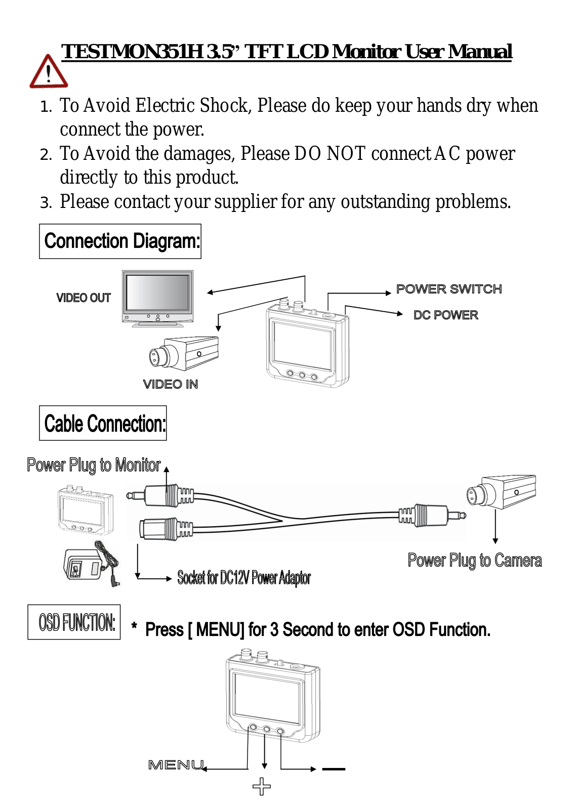 XtendLan TESTMON351H User Manual - ManualMachine.com
