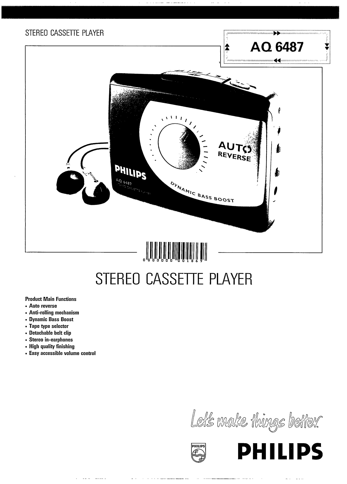 Philips AQ 6487-14S User Manual