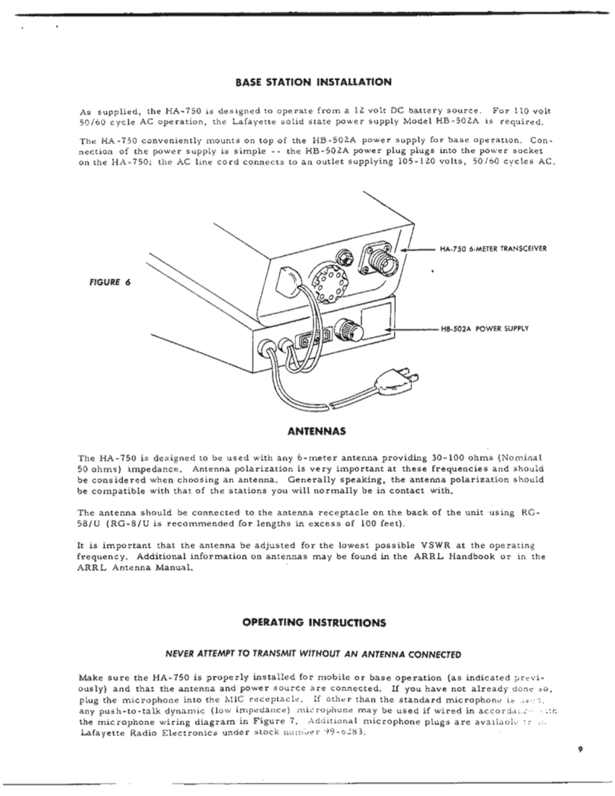 Lafayette HA-750 User Manual (PAGE 08)