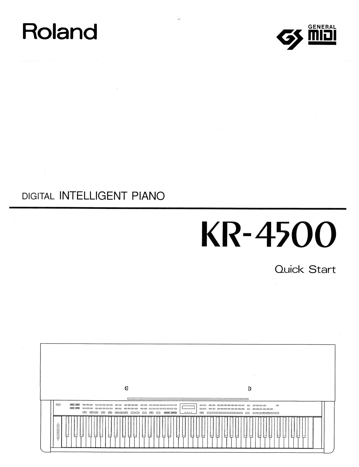 Roland KR 4500 Service Manual