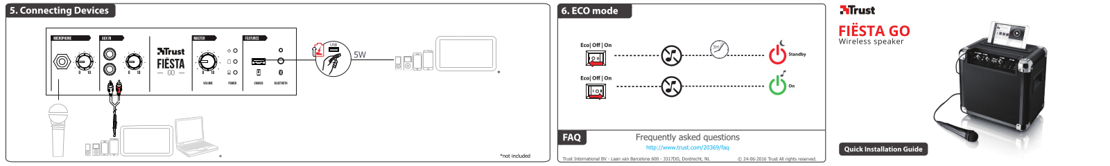 Trust Fiësta Go User Manual