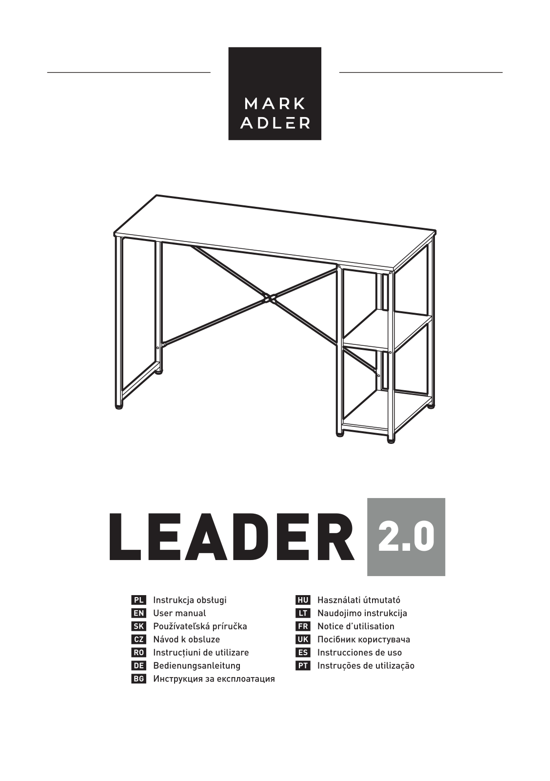 MARKADLER LEADER 2.0 User guide - ManualMachine.com