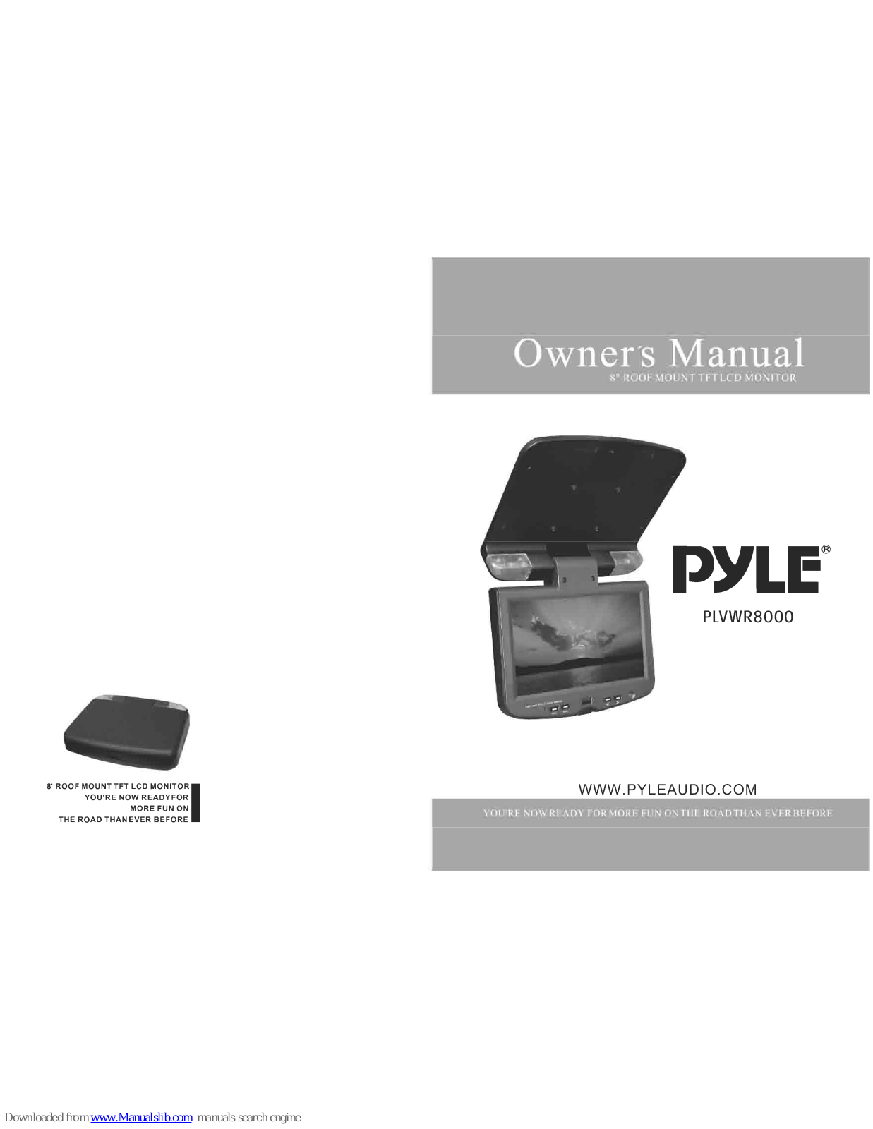 PYLE Audio PLVWR8000 Owner's Manual