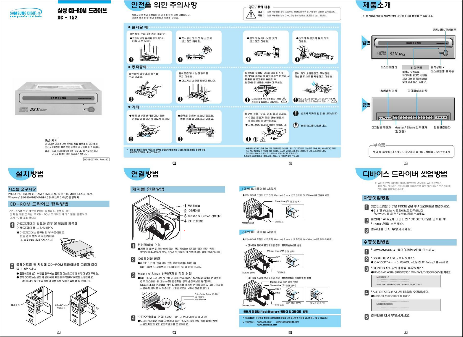 Samsung SC-152 User's Guide