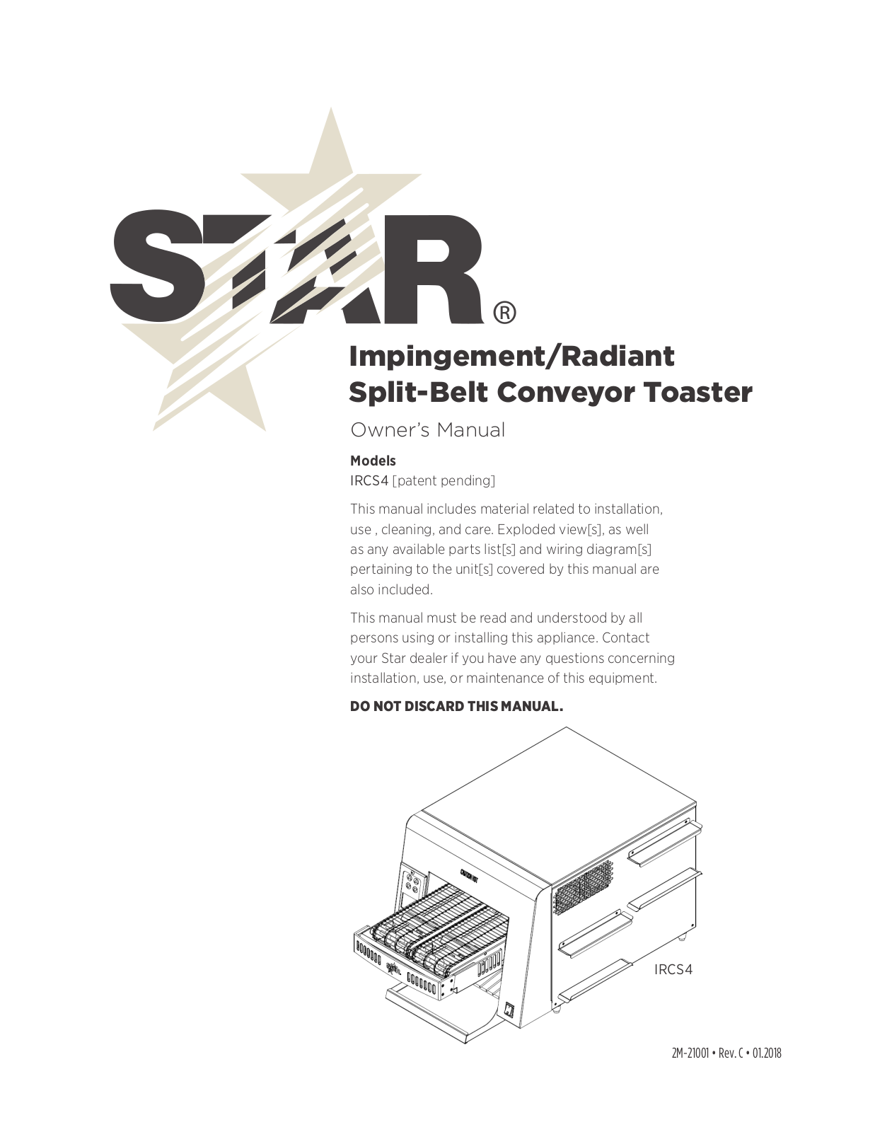 Star IRCS4 User Manual