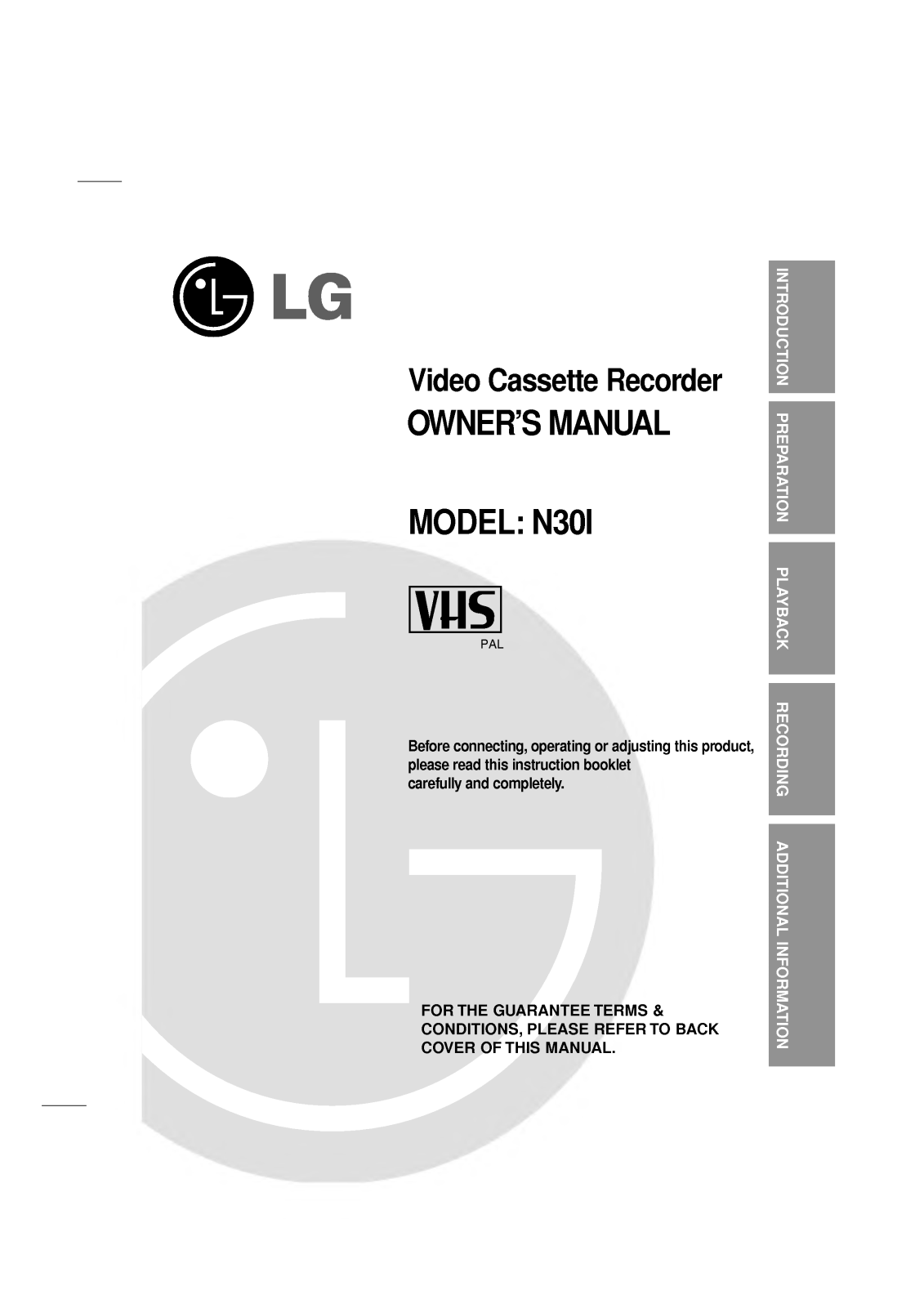 LG N30I User Manual