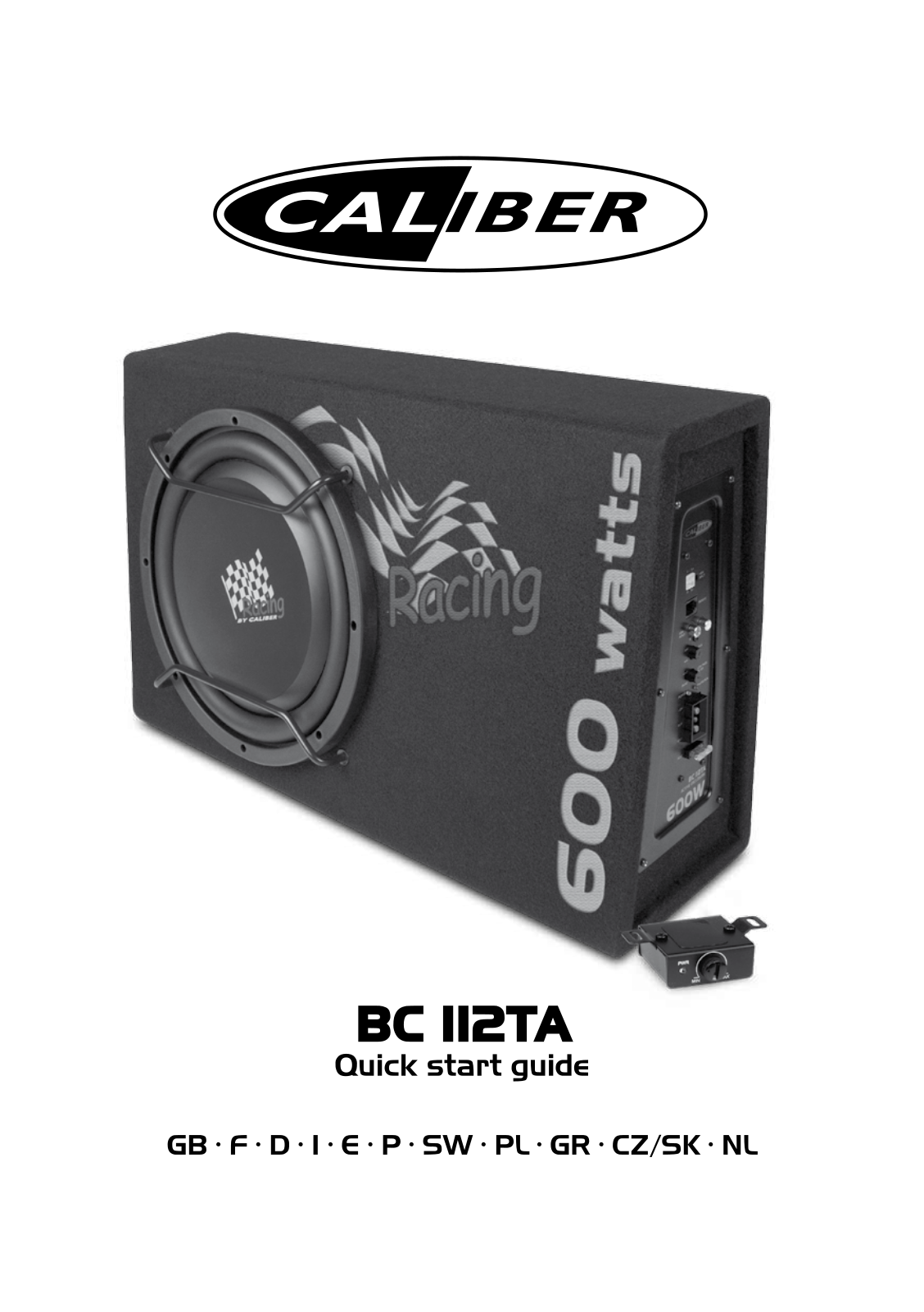 Caliber Audio Technology BC112TA Quick Start Guide