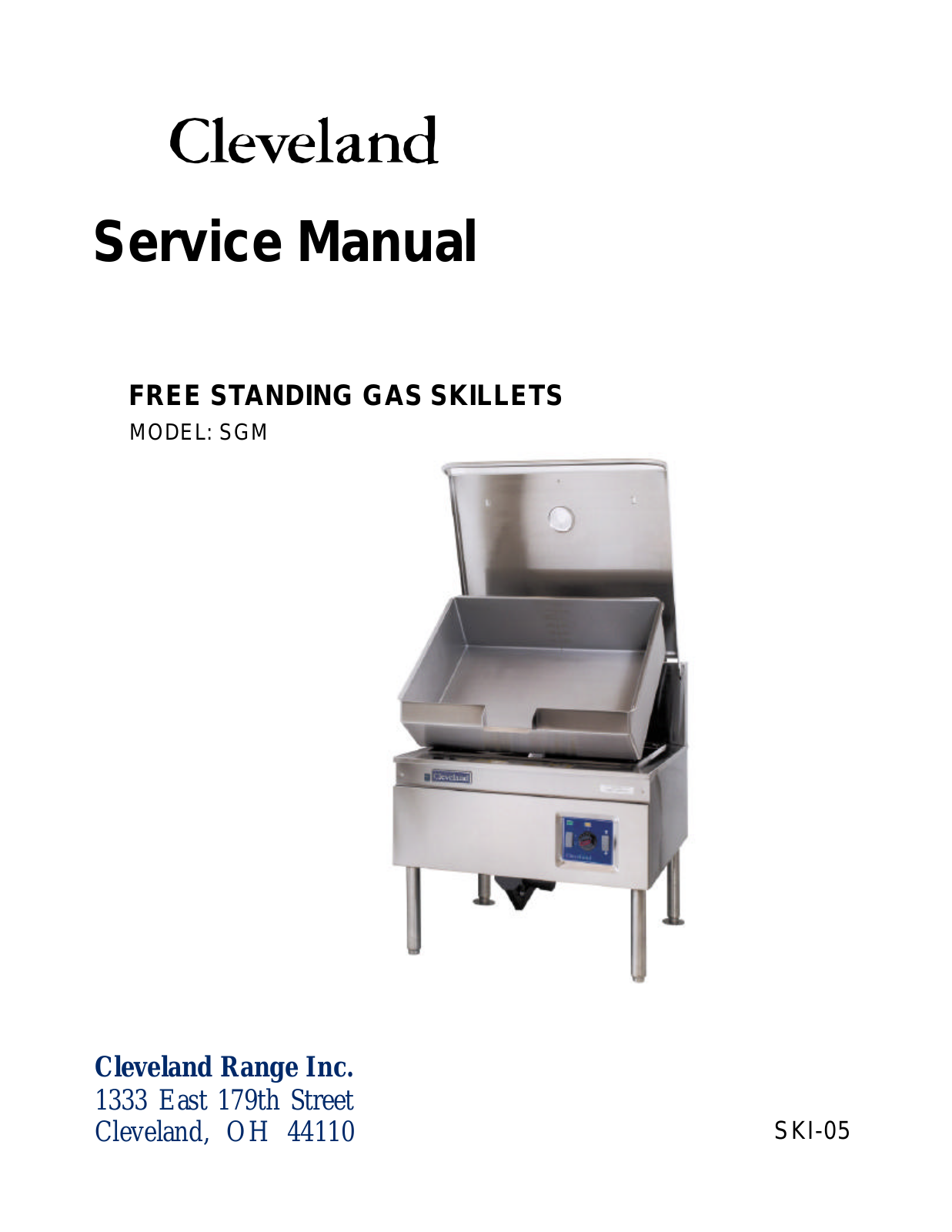 Cleveland SGM Service Manual