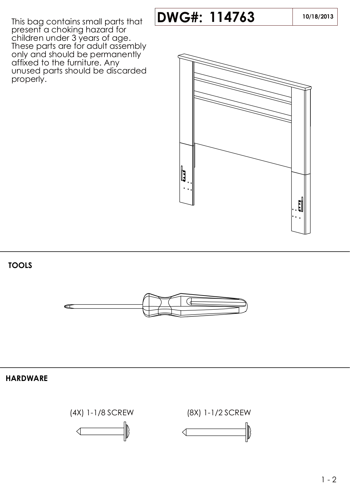 Ashley B248878486 Assembly Guide