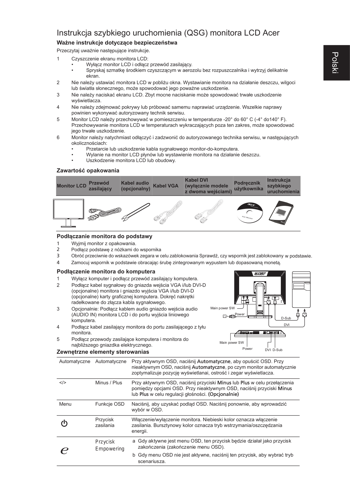 Acer B243HL, B243H User Manual